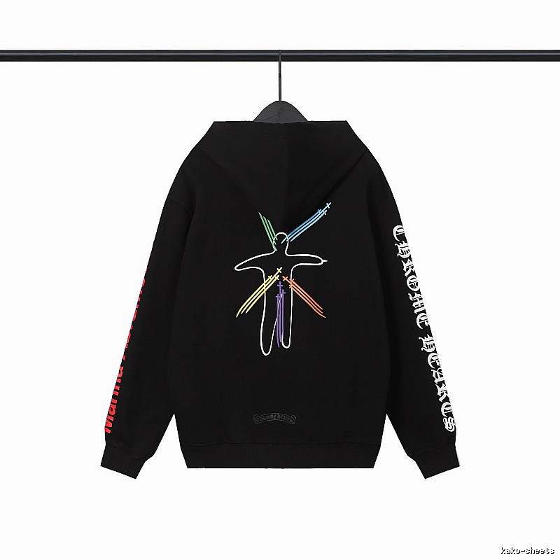 Chrome Hearts 2089-82 Black Cross Graphic Hoodie Holiday Edit