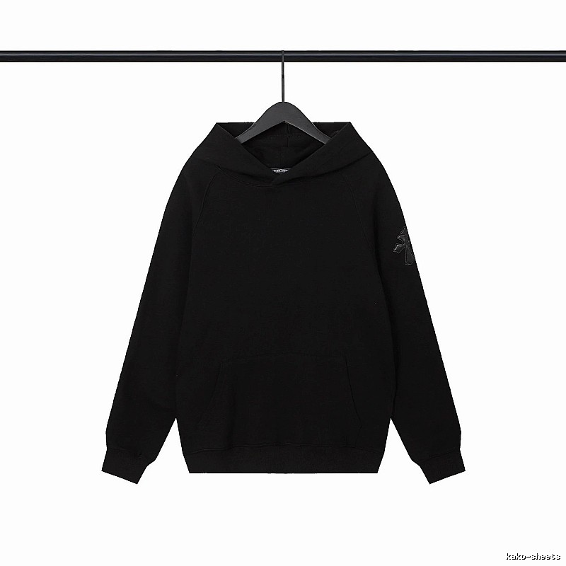 Chrome Hearts 2089-83 Black Cross Graphic Hoodie Active Casual