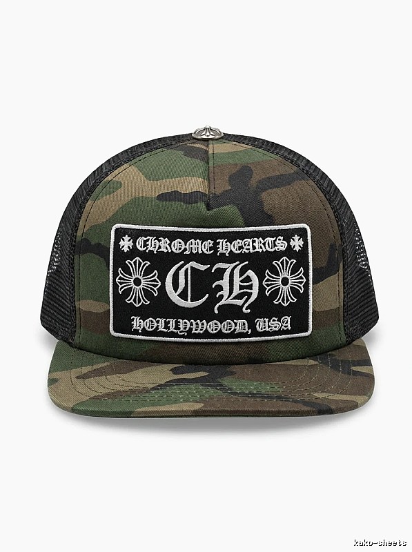Chrome Hearts camouflage baseball cap