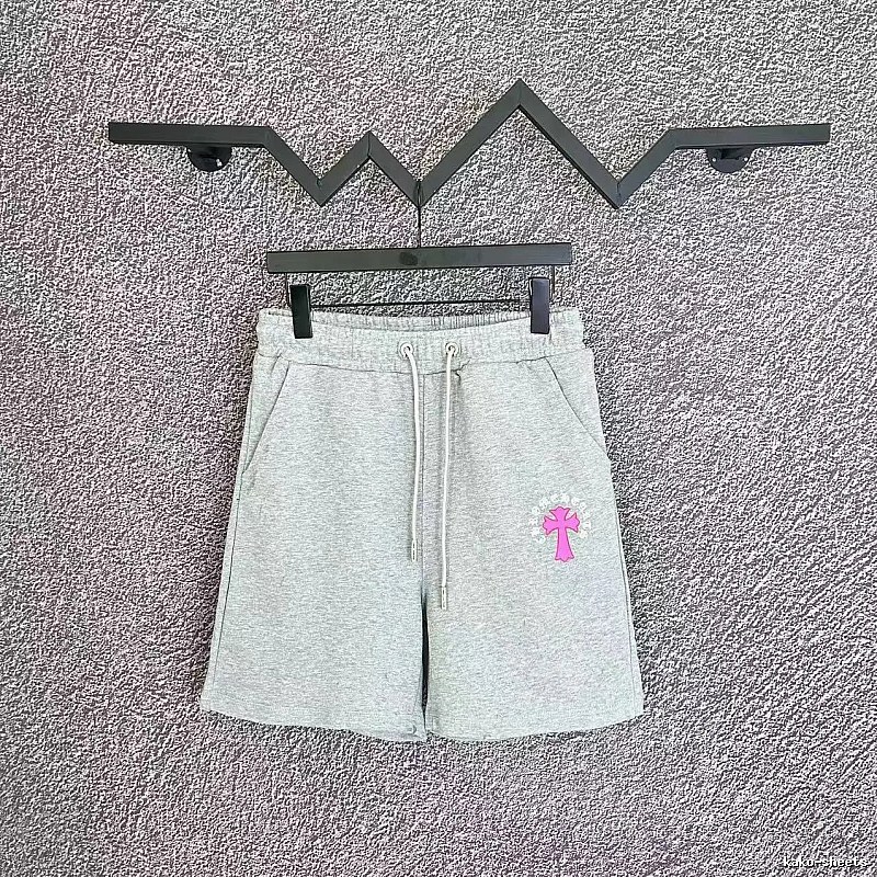 Chrome Hearts casual style grey shorts