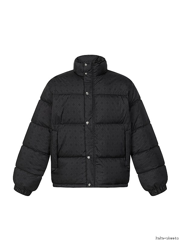 Chrome Hearts classic black down jacket