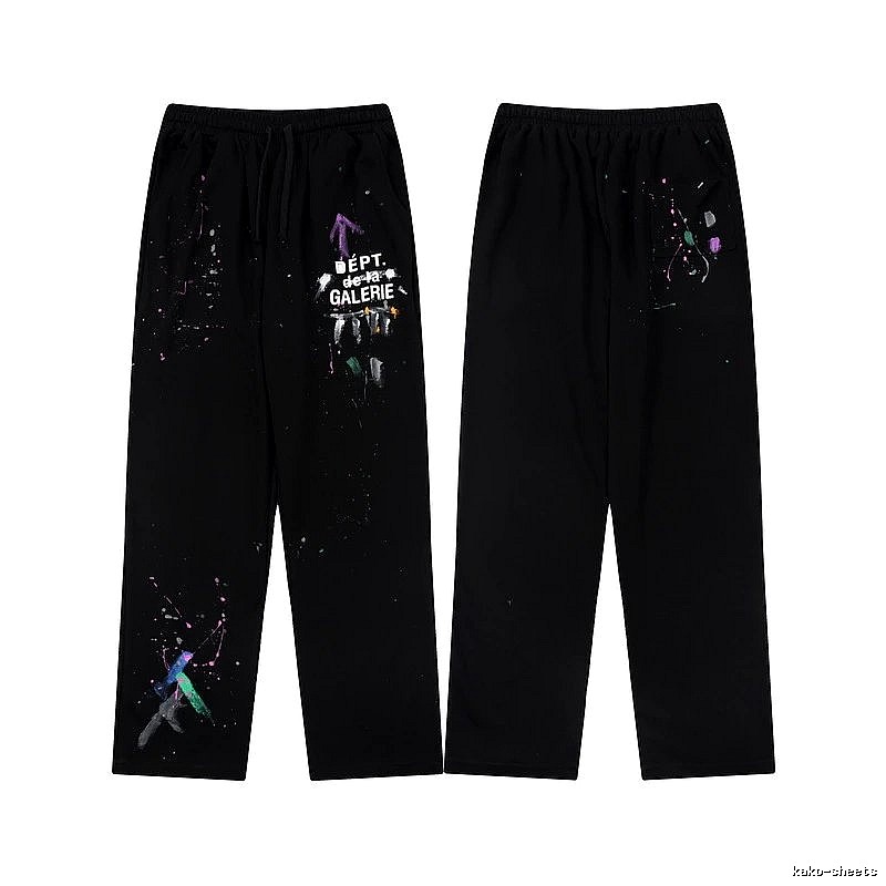Chrome Hearts Compact Graphic sweatpants Black Printed Graphics for Smart Casual Looks