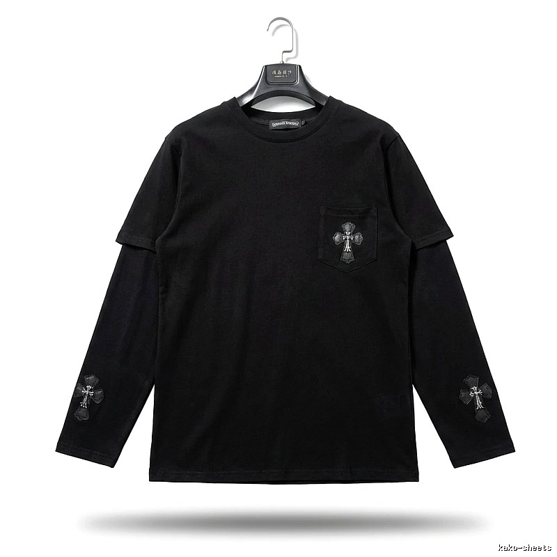 Chrome Hearts Cross Dark Style Top