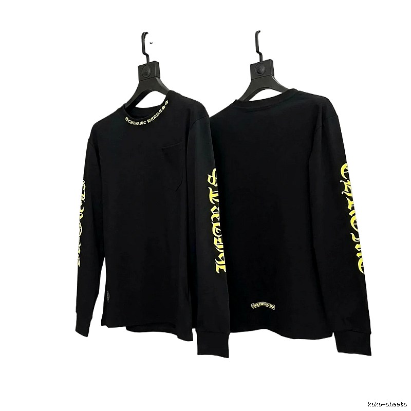 Chrome Hearts Dark Style Black T-shirt