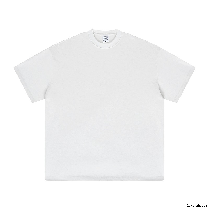 Classic Plain white T-shirt Minimal White Short for Daily Styling