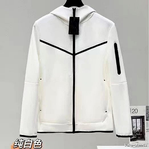 Classic White zip hoodie White Full Zip for Daily Styling