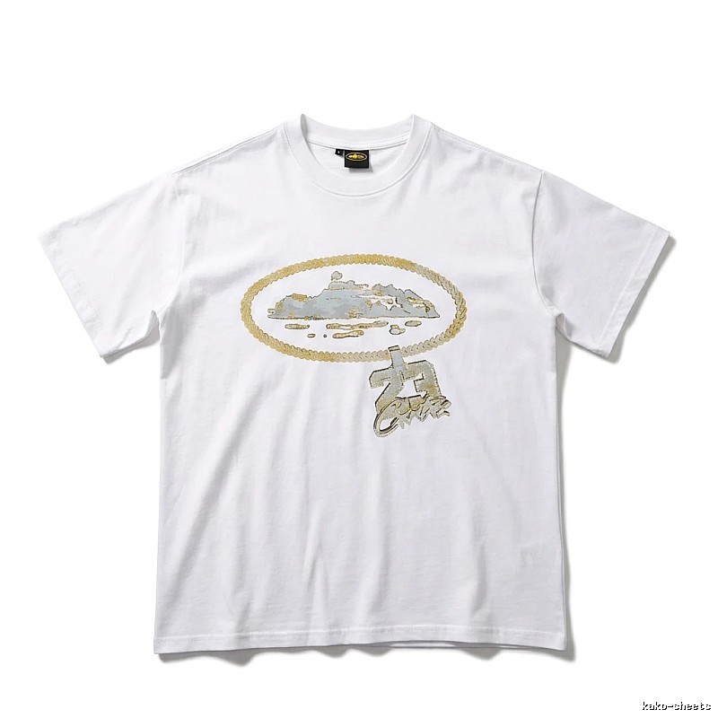 Corteiz Printed Trendy White T-shirt