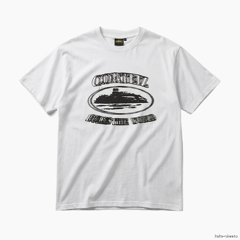 Corteiz retro-style white T-shirt