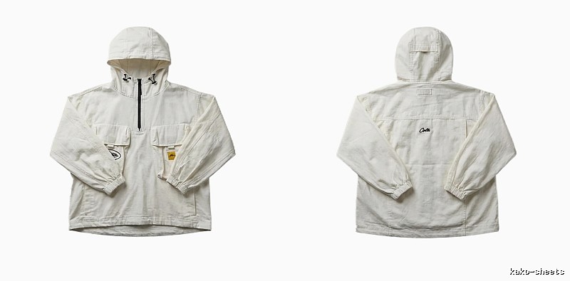Corteiz Workwear Style White Jacket