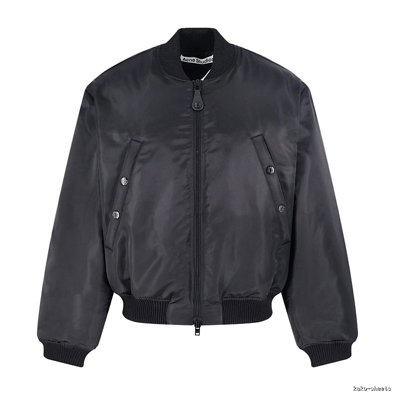 C.P. Bomber Jacket in Charcoal - smooth shell