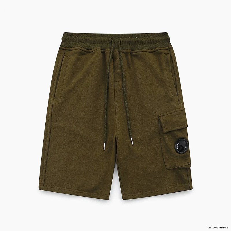 C.P. Company olive work-style shorts