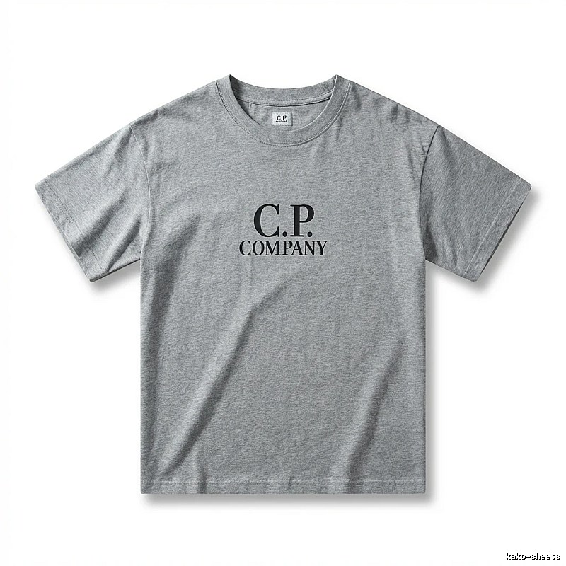 C.P. Simple Style Grey T-shirt