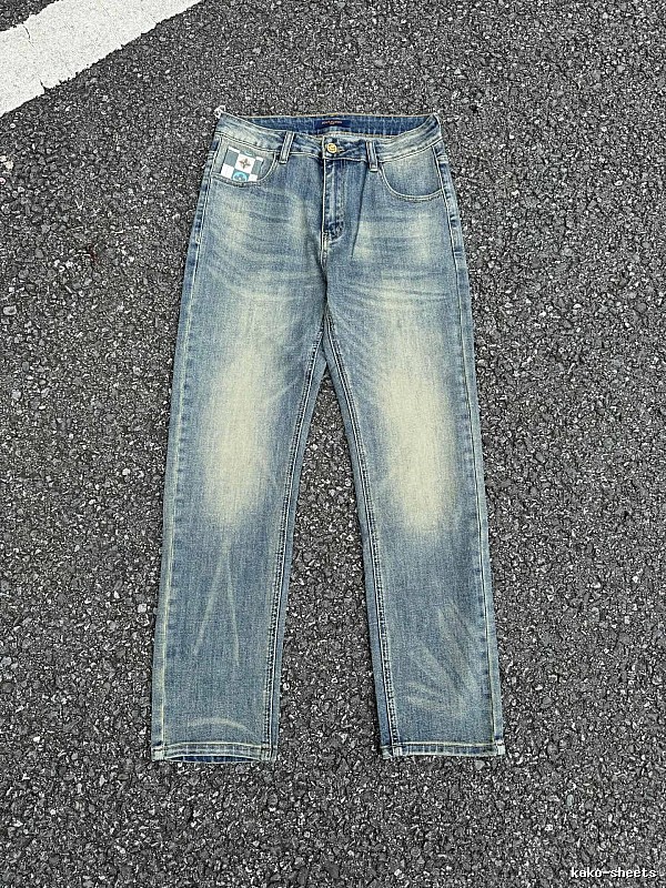 Daily Straight Jeans - Faded Blue