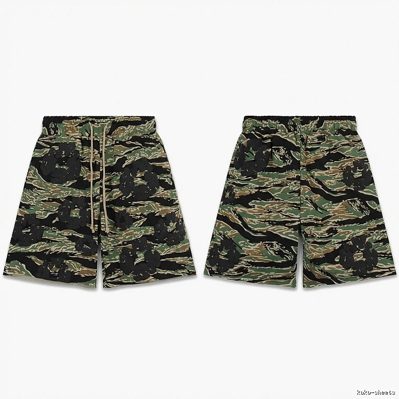 DENIM TEARS camouflage shorts