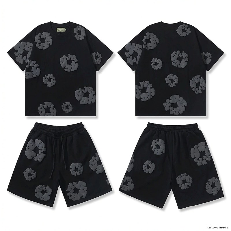 DENIM TEARS Printed Casual Black Suit