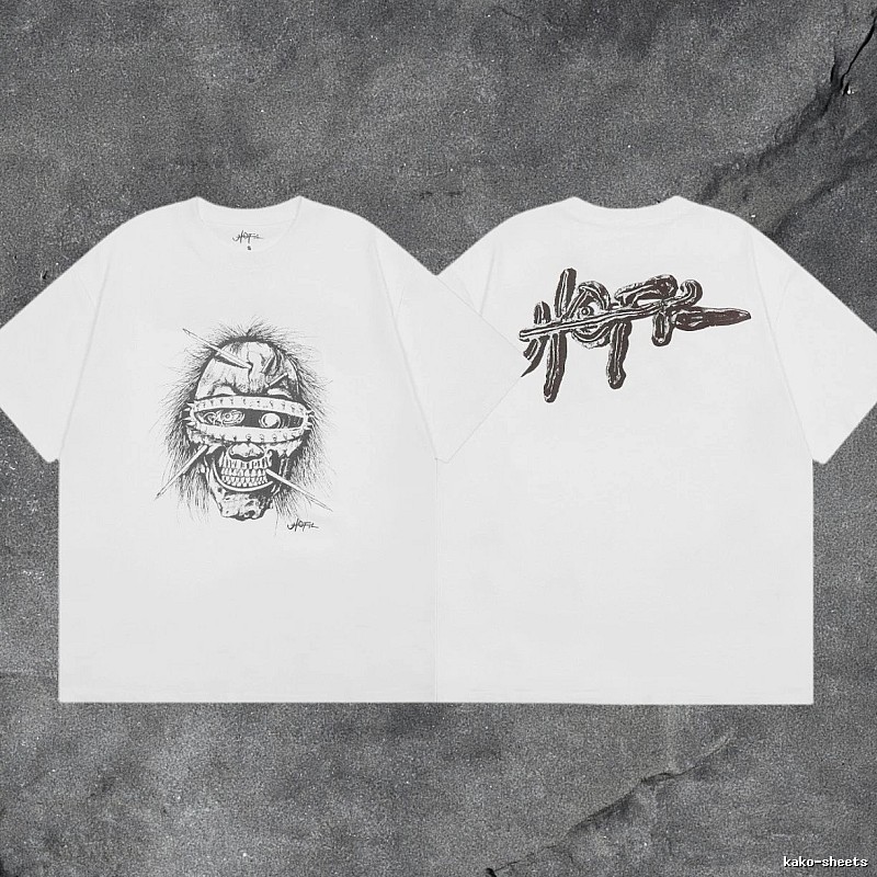 Denim Tears White Graphic T-Shirt Modern Fit