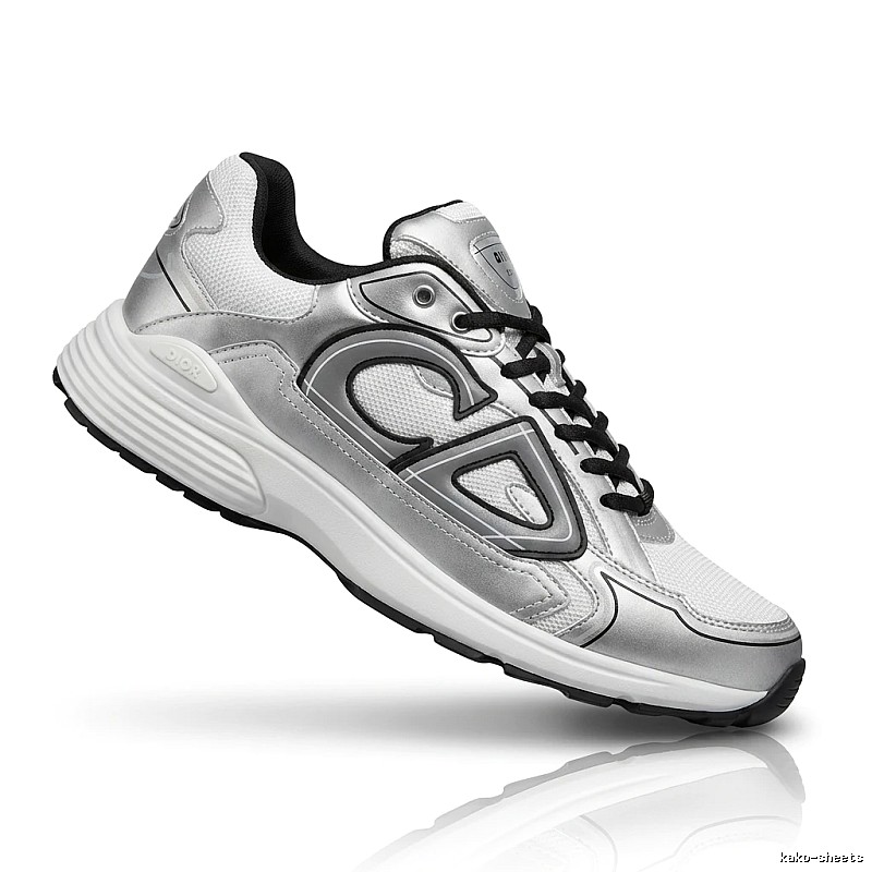 Dior silver fashionable sports shoes