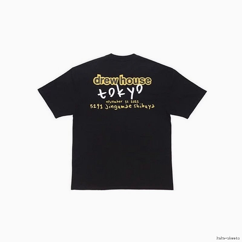 DrewHouse Tokyo Limited Street Style Black T-Shirt
