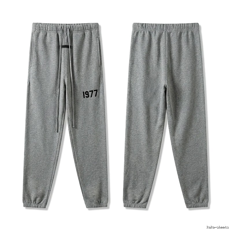 ESSENTIALS 1977 Casual Grey Sweatpants