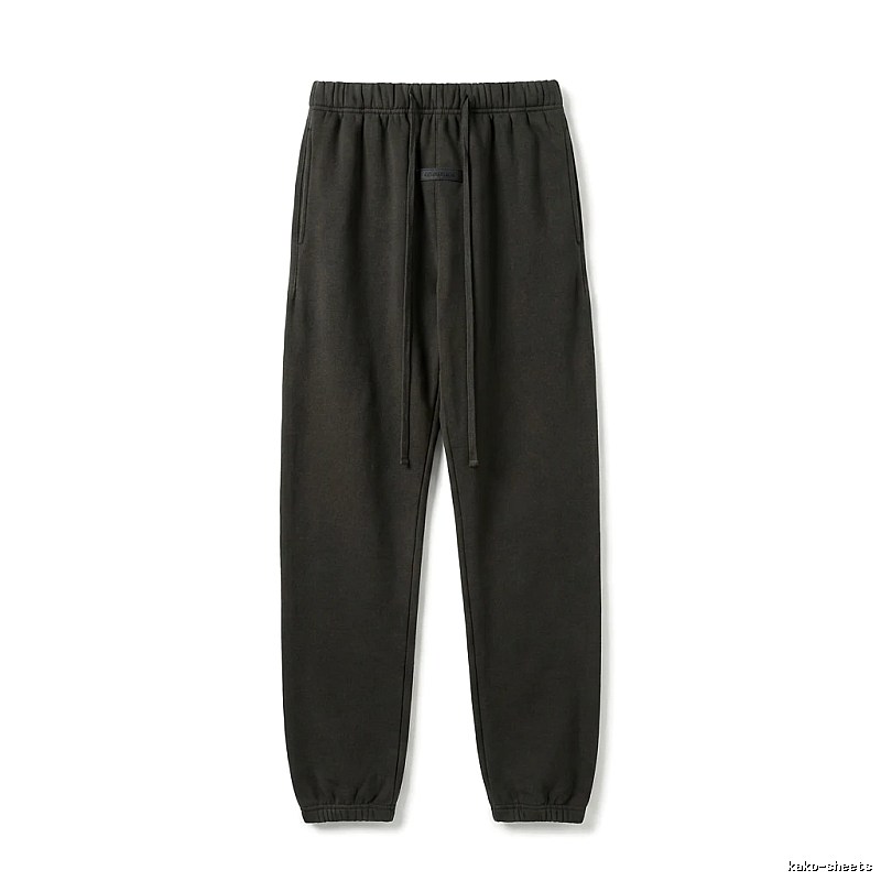 ESSENTIALS Basic Casual Black Pants