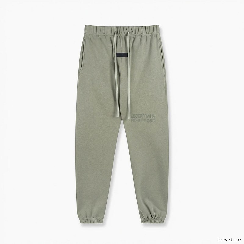 ESSENTIALS Basic Casual Khaki Pants