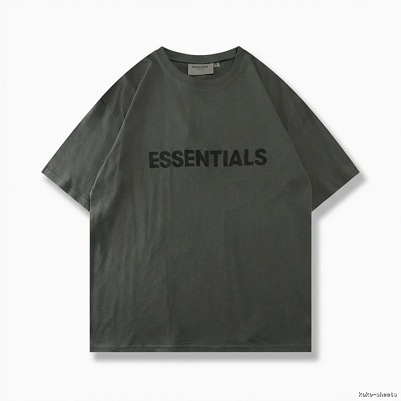 ESSENTIALS Basic Dark Grey T-shirt