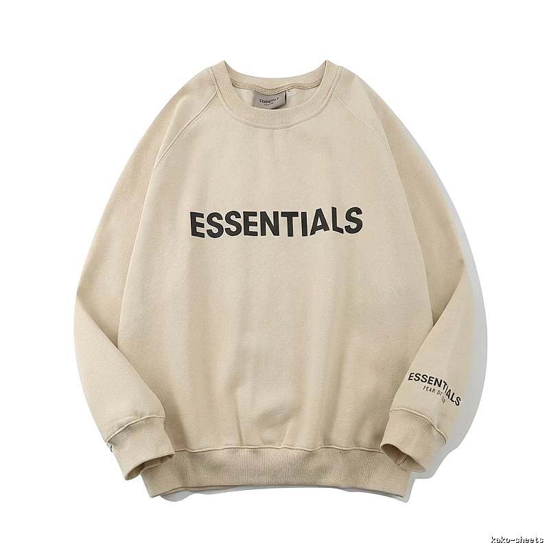 ESSENTIALS Basic Off-white Sweatshirt