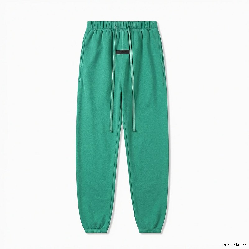 ESSENTIALS Basic Style Casual Green Pants