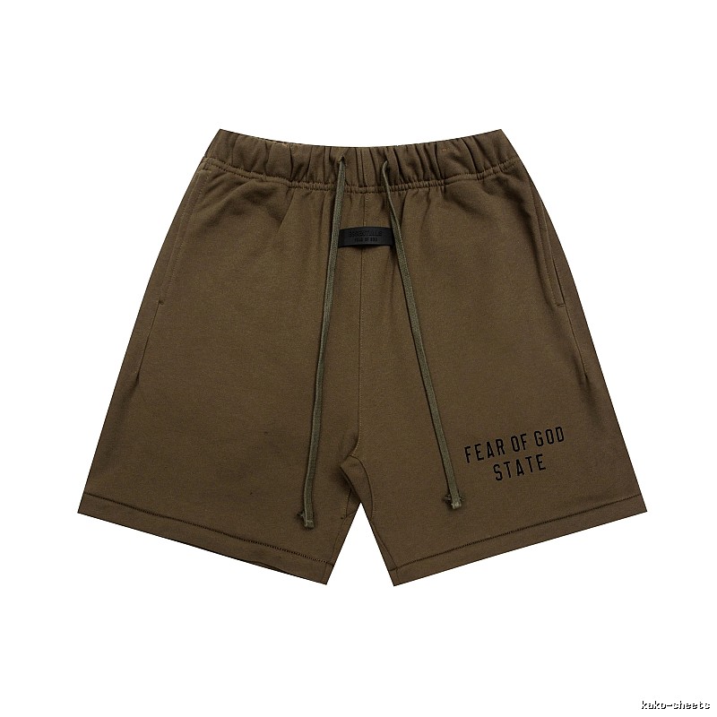 ESSENTIALS Casual Khaki Shorts