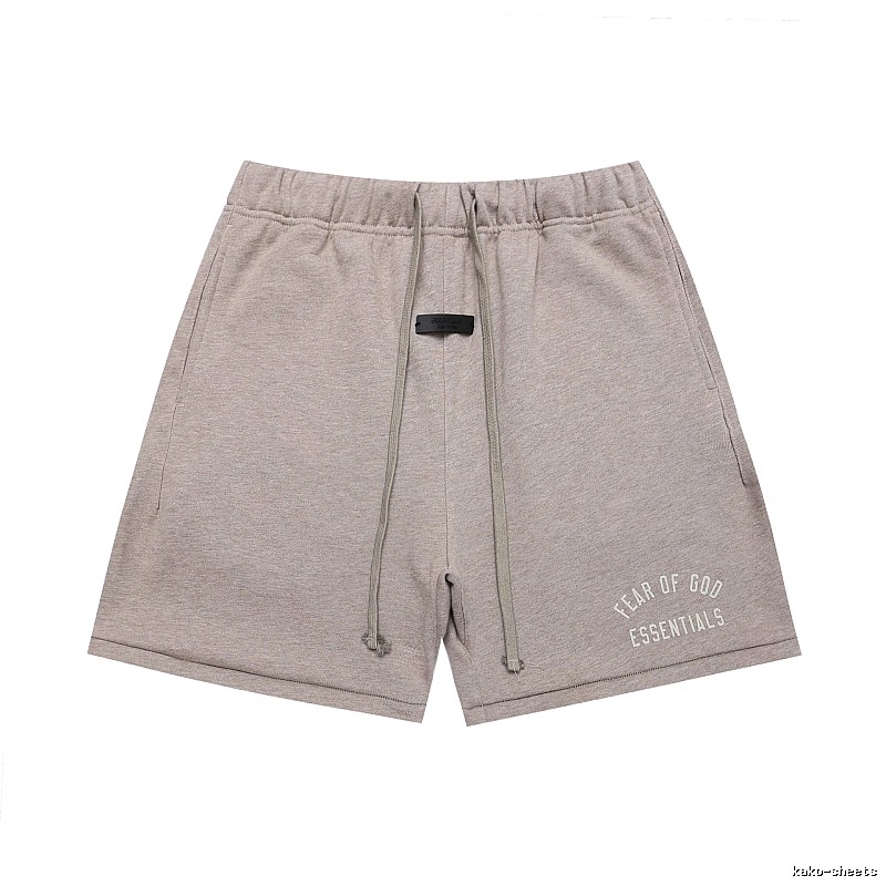 ESSENTIALS Casual Light Grey Shorts