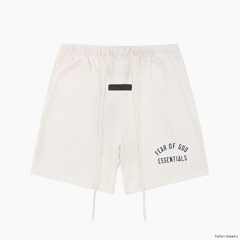 ESSENTIALS minimalist style white shorts