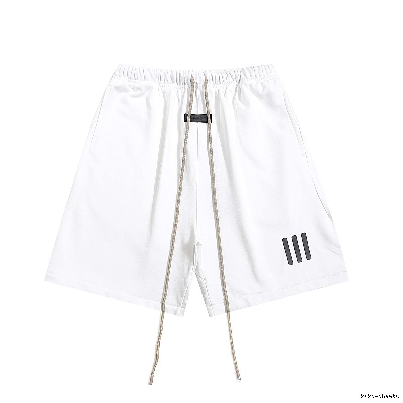 ESSENTIALS minimalist style white shorts