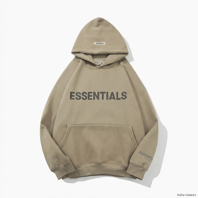 ESSENTIALS Simple Style Khaki Sweatshirt