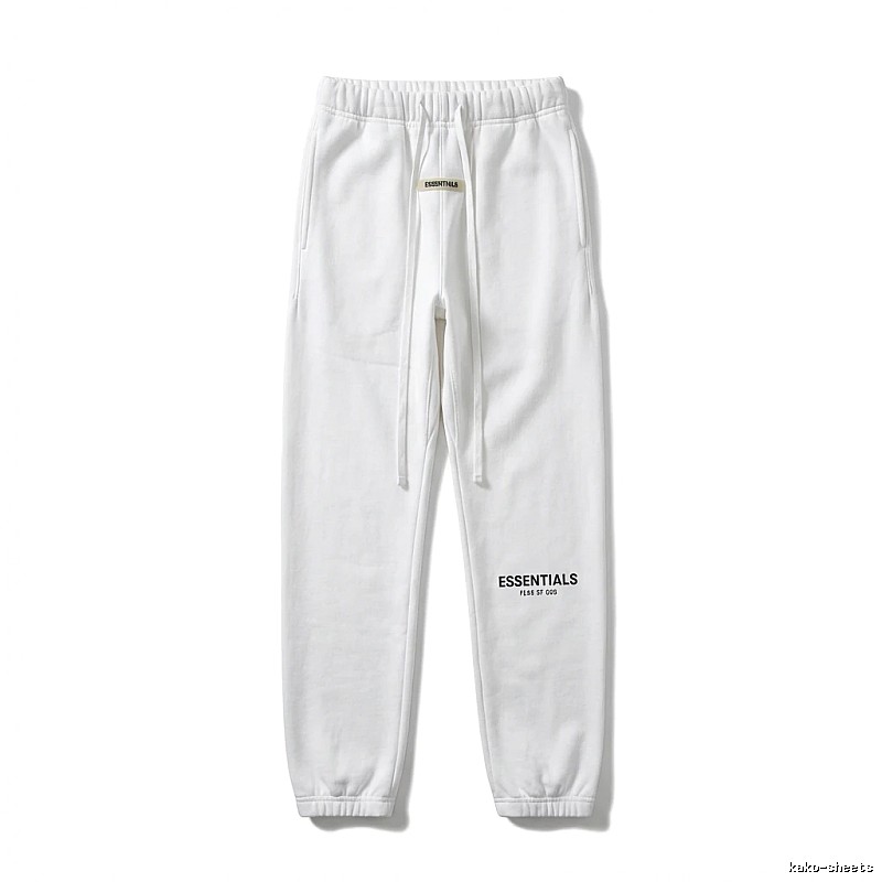 ESSENTIALS Simple Style White Sweatpants