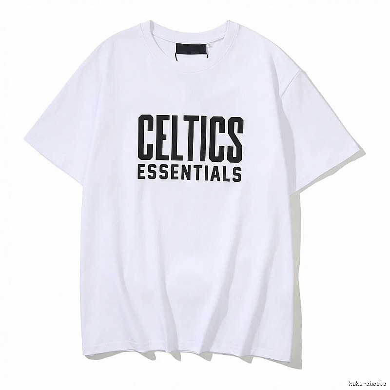 ESSENTIALS Simple Style White T-shirt