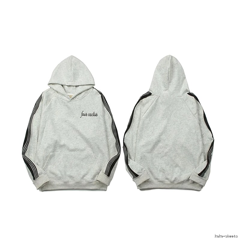 ESSENTIALS Trendy and Simple Style Grey Hoodie