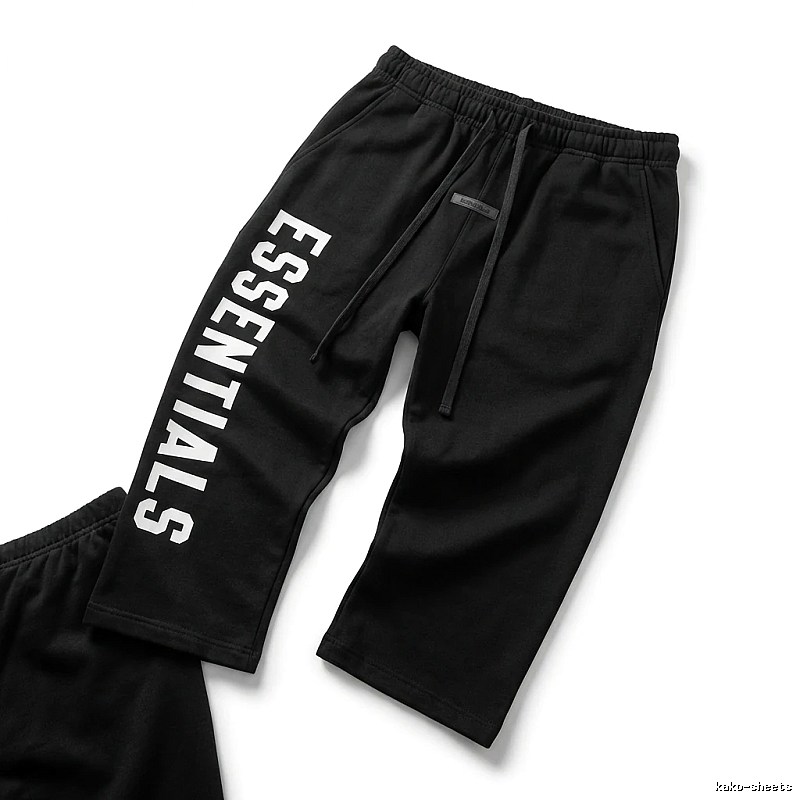 ESSENTIALS trendy brand black casual pants