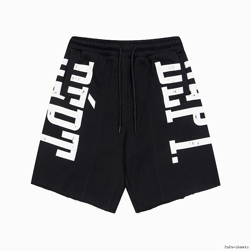 Gallery Dept. Alphabet Style Black Shorts