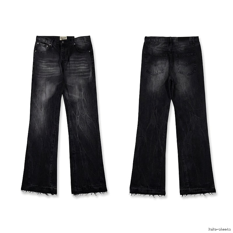 Gallery Dept. Distressed Black Jeans