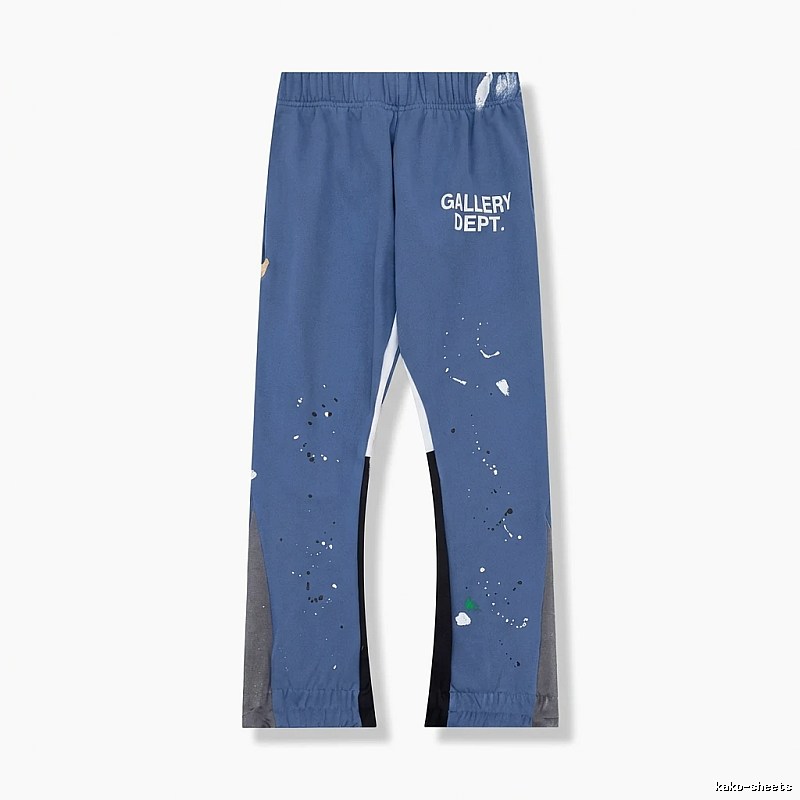 Gallery Dept Graffiti Style Blue Pants