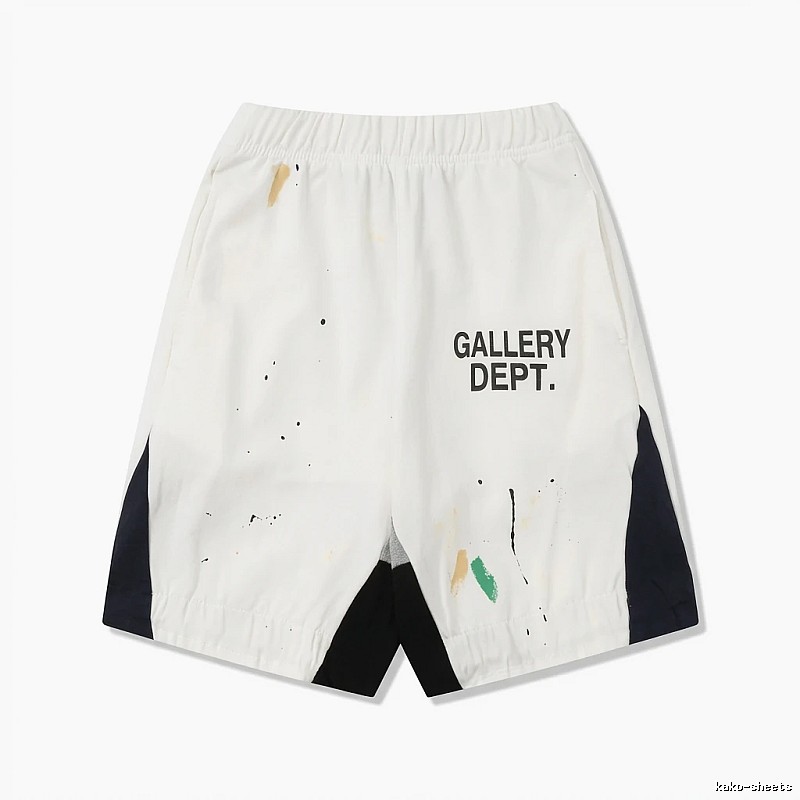 Gallery Dept Graffiti-style White Shorts