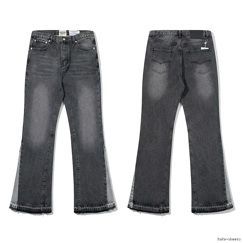 Gallery Dept Retro Style Black and Grey Jeans