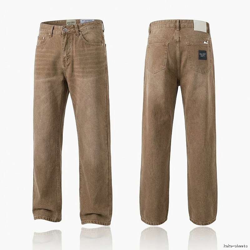 Gallery Dept retro style khaki jeans