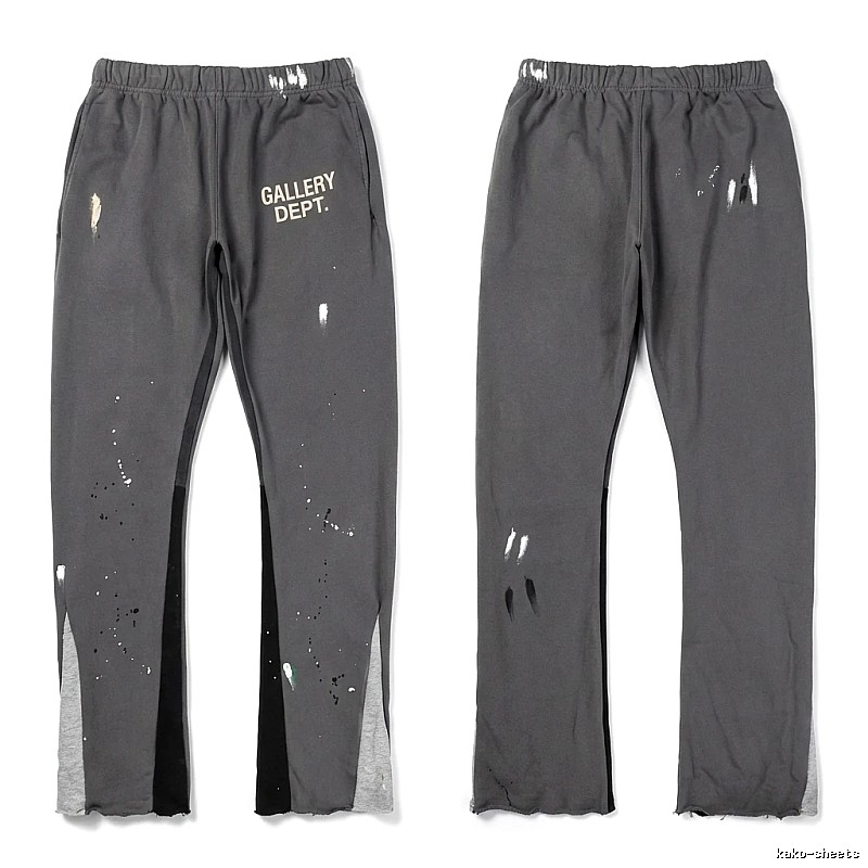 Gallery Dept Ripped Grey Sweatpants