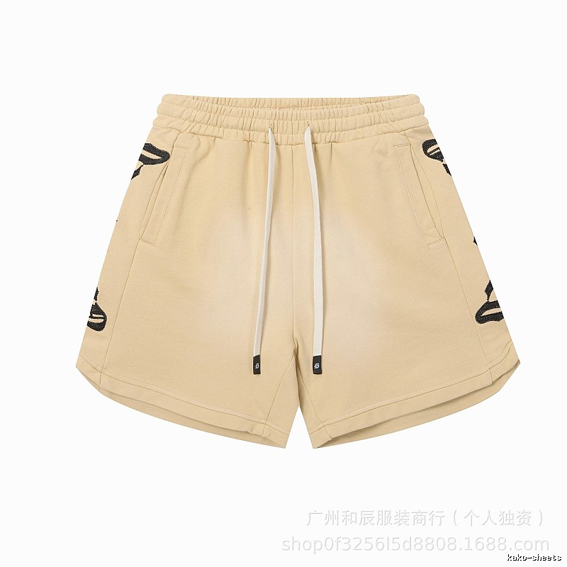 Godspeed Print Street Style Khaki Shorts