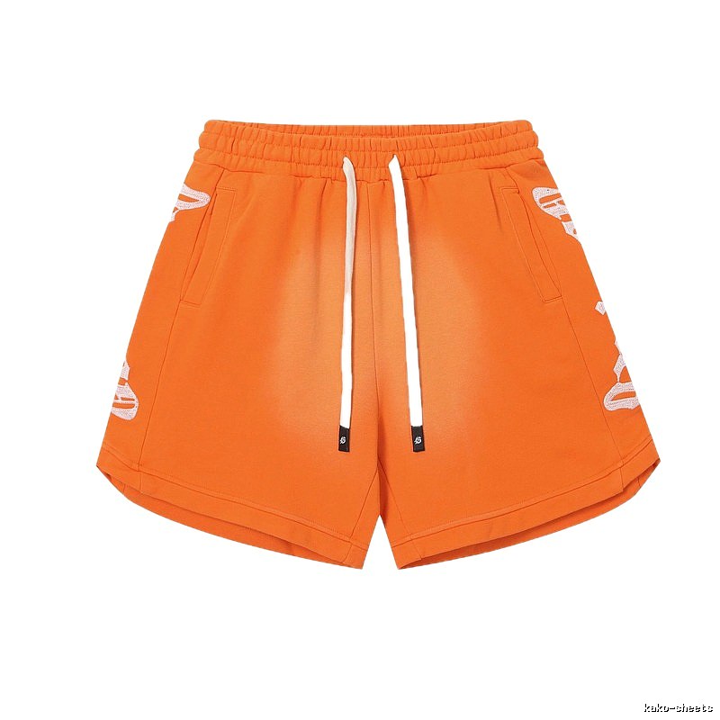 Godspeed Printed Street Style Orange Shorts