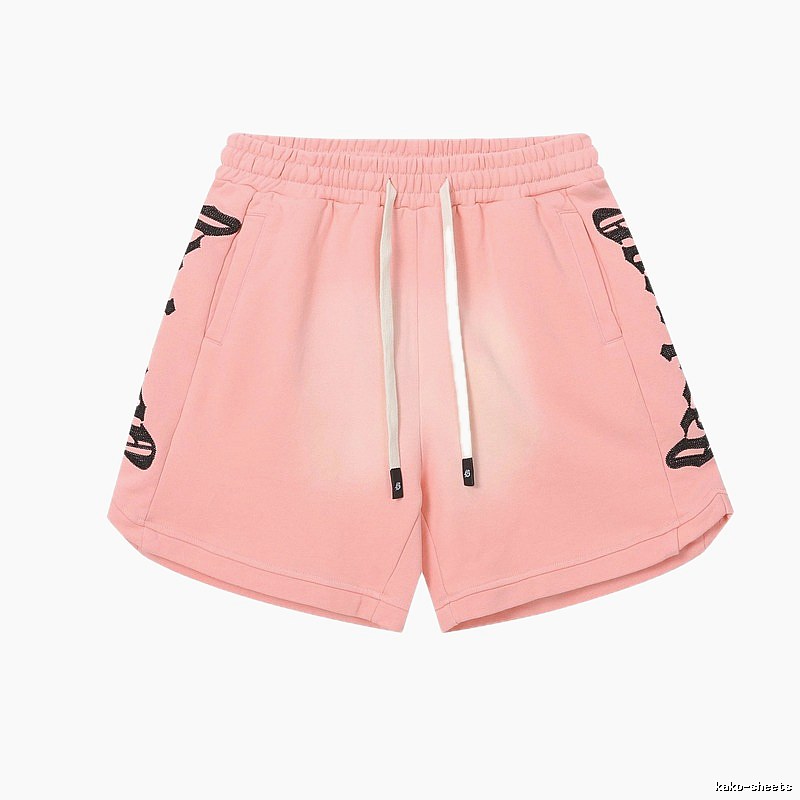 Godspeed Printed Street Style Pink Shorts