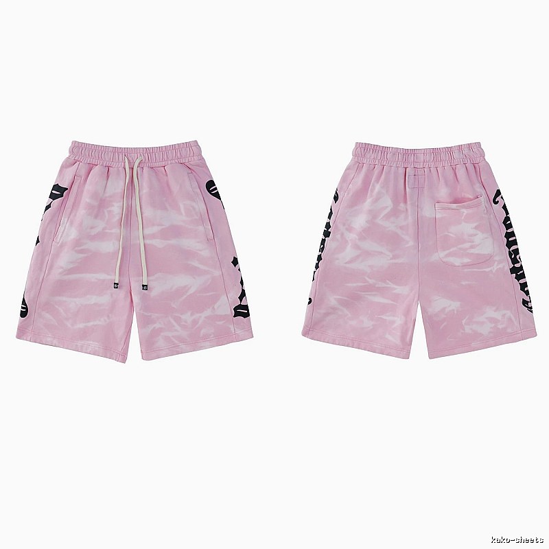Godspeed Tie-dye Street Style Pink Shorts
