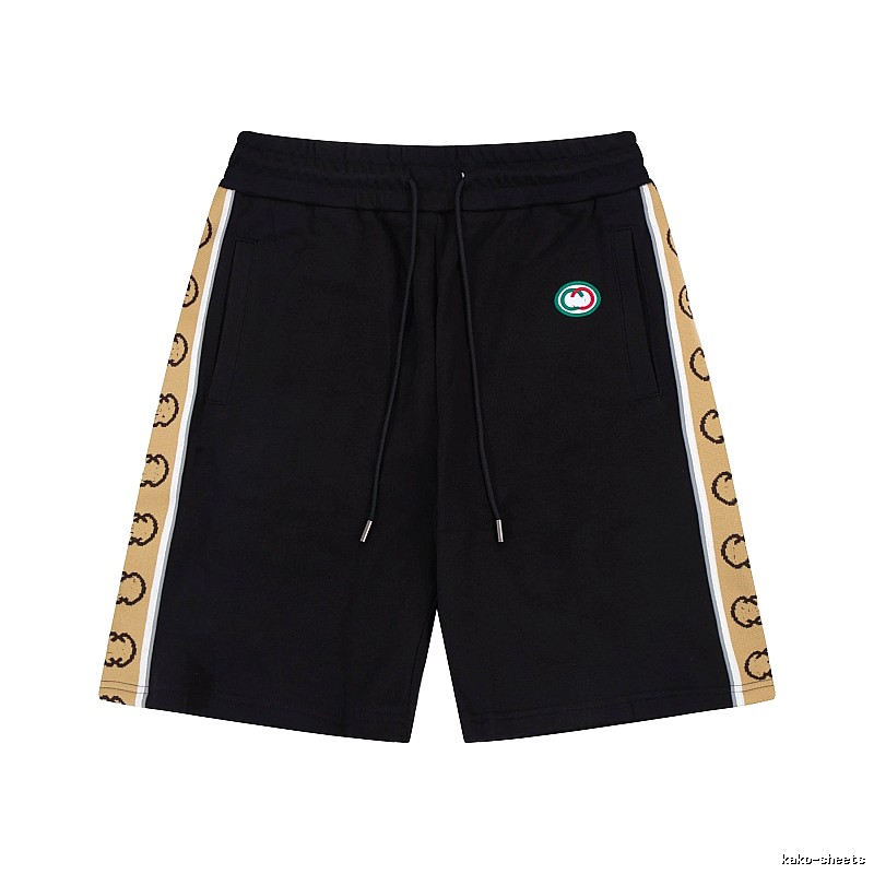 Gucci classic style black shorts