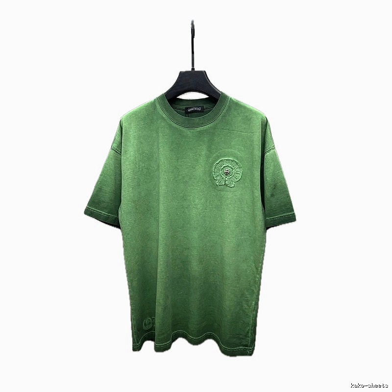 Gucci retro-style green T-shirt